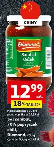 Auchan Sos sambai oelek Diamond oferta