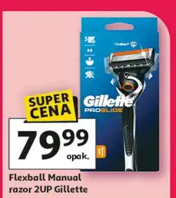 Auchan Maszynka + 5 wkłady Gillette Proglide oferta