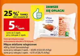 Auchan Mięso mielone wieprzowe Podniesiony Kciuk oferta