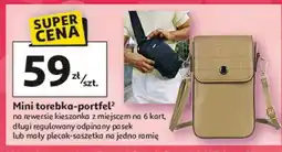 Auchan Mini-torebka-portfek oferta