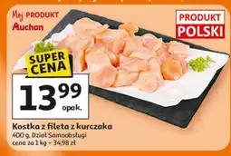 Auchan Filet z piersi kurczaka kostka Auchan oferta