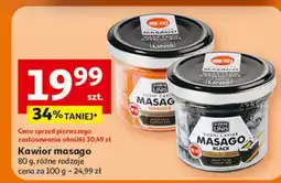 Auchan Kawior masago black Sudrab Linis oferta