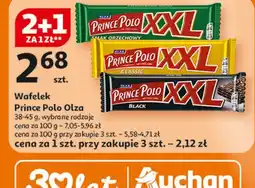 Auchan Wafelek black Prince Polo Xxl oferta