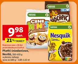 Auchan Płatki śniadaniowe Nesquik oferta