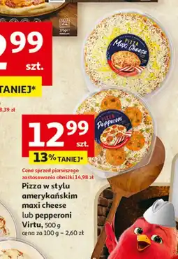 Auchan Pizza american style pepperoni Virtu oferta