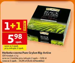 Auchan Herbata Big-Active Black Tea 100% oferta