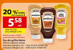 Auchan Sos curry mango Heinz oferta