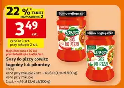 Auchan Sos do pizzy łagodny Łowicz oferta