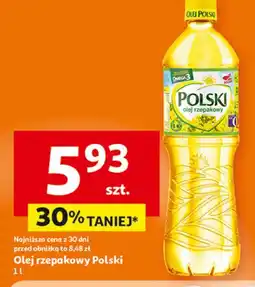 Auchan Olej rzepakowy Polski oferta