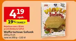 Auchan Wafle tortowe Soforek oferta