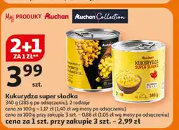 Auchan Kukurydza konserwowa Auchan oferta