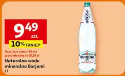 Auchan Woda gazowana Borjomi oferta