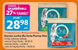 Auchan Karma dla kota indoor Purina One oferta