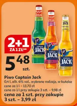 Auchan Piwo Captain Jack oferta