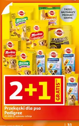 Auchan Przysmak dla psa duże rasy Pedigree Dentastix oferta