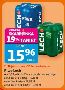 Auchan Piwo Lech Free oferta