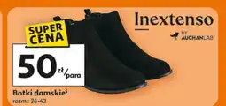 Auchan Botki damskie 36-42 Inextenso By Auchan oferta