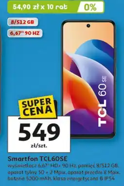 Auchan Smartfon 60se Tcl oferta