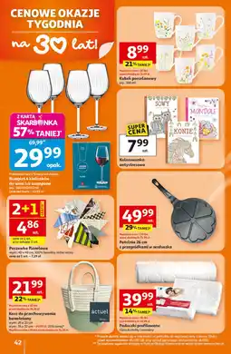 Auchan Kieliszki do szampana plisse 210 ml Altom Design oferta