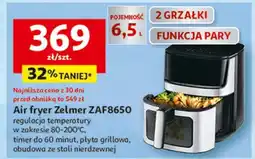 Auchan Air fryer zaf8650 Zelmer oferta