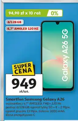 Auchan Smartfon a26 Samsung Galaxy oferta