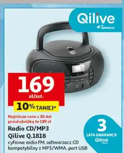 Auchan Radio cd/mp3 q.1818 Qilive oferta