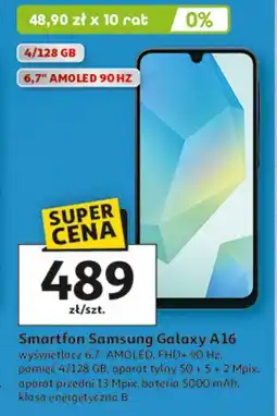 Auchan Smartfon a16 Samsung Galaxy oferta