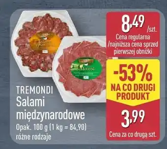 ALDI Salami międzynarodowe Tremondi oferta