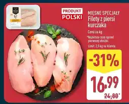 ALDI Filet z piersi kurczaka oferta