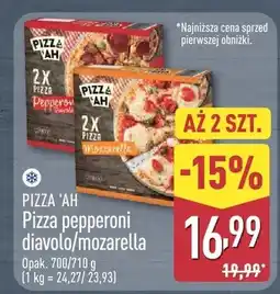 ALDI Pizza pepperoni diavolo oferta