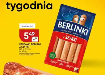 Parówki berlinki z szynki