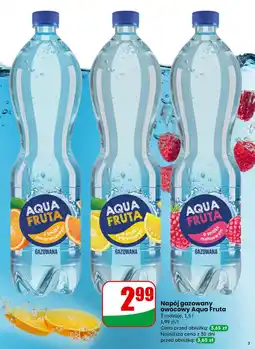 Dino Napój gazowany owocowy Aqua Fruta oferta