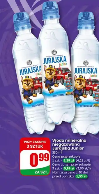 Dino Woda mineralna niegazowana Jurajska Junior oferta