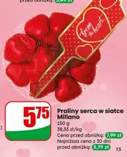 Dino Praliny serca w siatce Milano oferta
