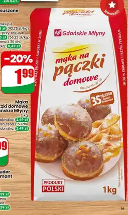 Dino Mąka na pączki domowe Gdańskie Młyny oferta