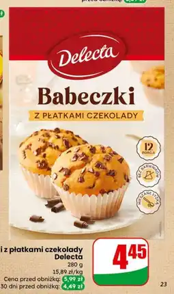 Dino Babeczki z płatkami czekolady Delecta oferta