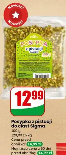Dino Posypka z pistacji do ciast Sigma oferta