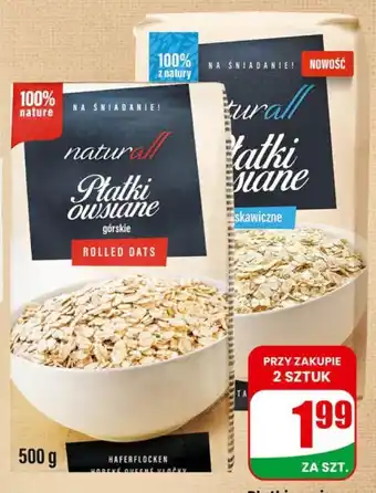 Dino Płatki owsiane Naturall oferta