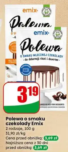 Dino Polewa o smaku czekolady Emix oferta