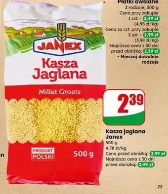 Dino Kasza jaglana Janex oferta