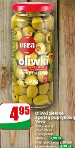Dino Oliwki zielone z pastą paprykową Vera oferta