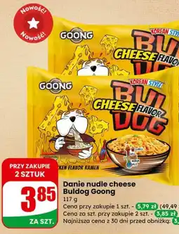 Dino Danie nudle cheese Buldog Goong oferta