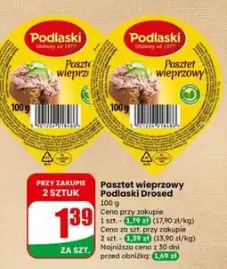 Dino Podlaski Pasztet wieprzowy Drosed oferta