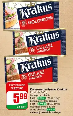 Dino Konserwa mięska Krakus oferta