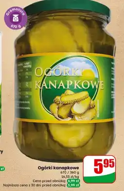 Dino Ogórki kanapkowe oferta