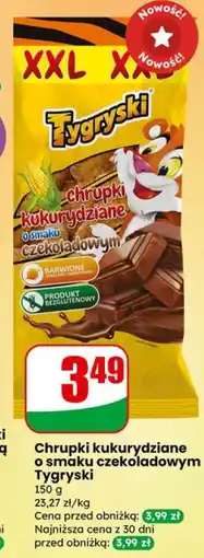 Dino Chrupki kukurydziane o smaku czekoladowym Tygryski oferta