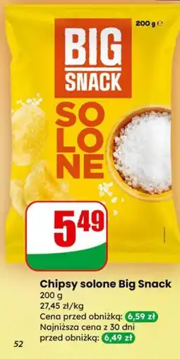 Dino Chipsy solone Big Snack oferta