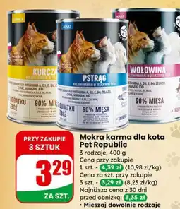 Dino Mokra karma dla kota Pet Republic oferta