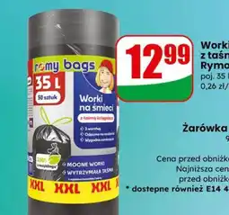 Dino Worki na śmieci z taśmą XXL Rymoplast oferta