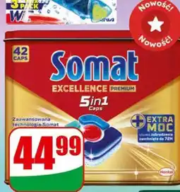 Dino Kapsułki do zmywarki 5in1 Somat Excellence oferta